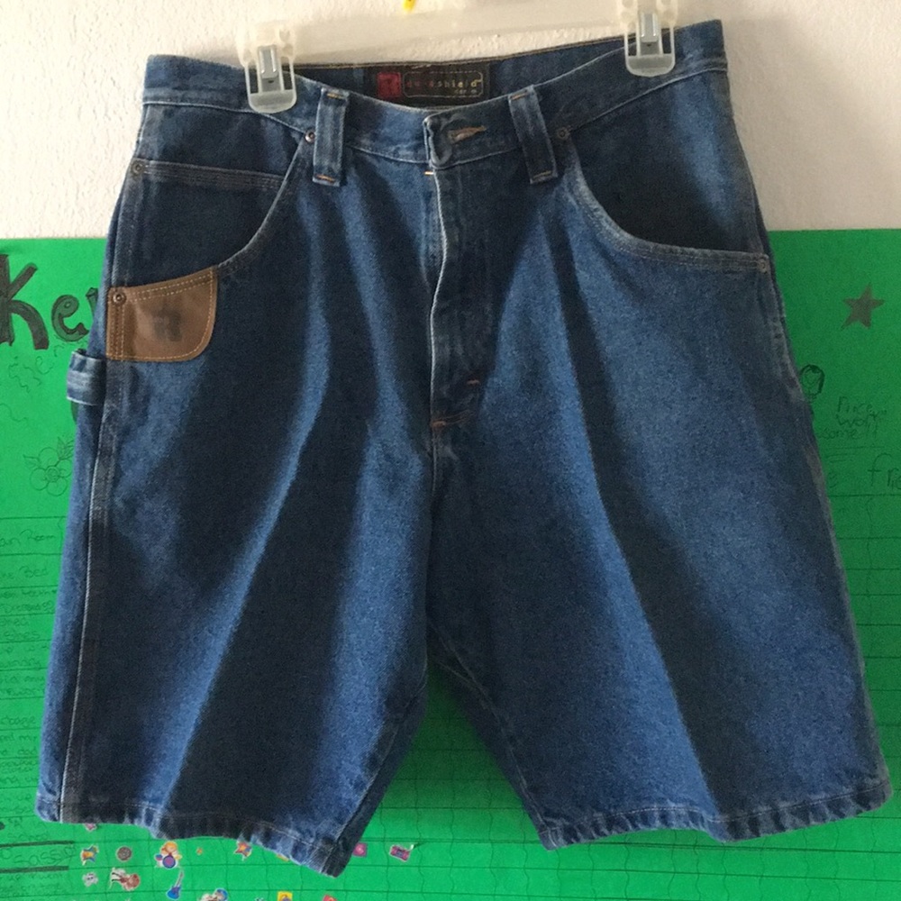 Wranglers Durashield denim work shorts men
